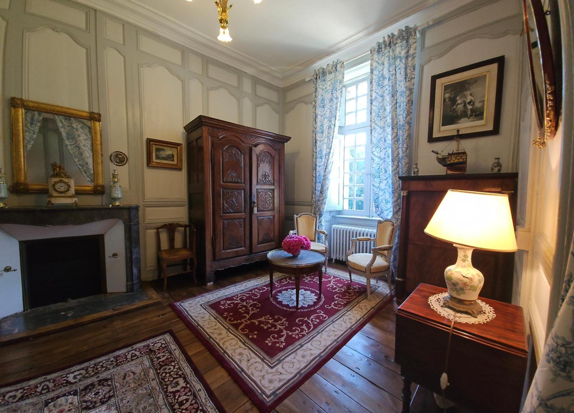 Chateau Du Bois-Riou Quévert Zimmer foto