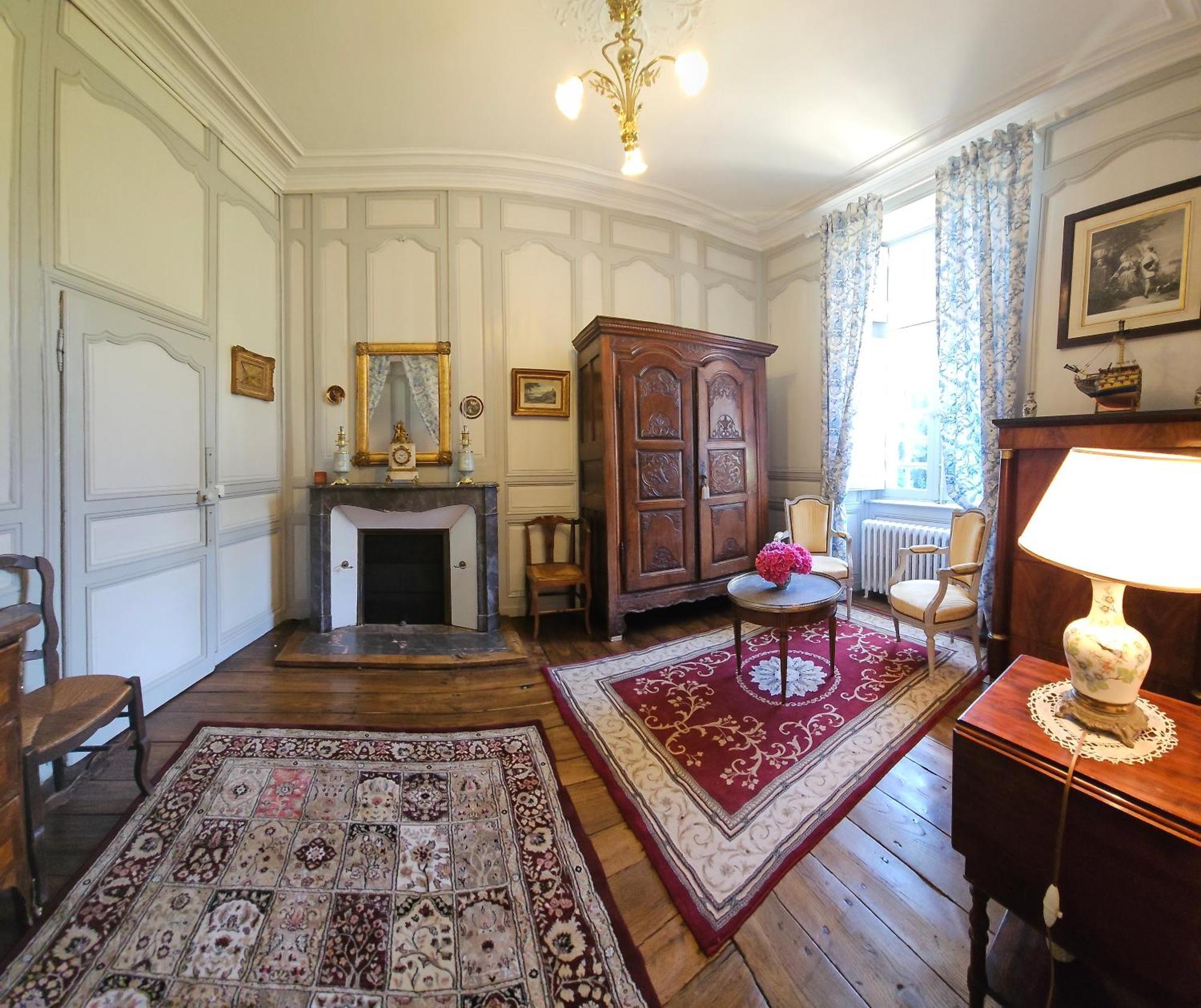 Chateau Du Bois-Riou Quévert Zimmer foto